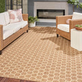 Nourison Home Reversible Indoor Outdoor Natural 9' x 12' Area Rug - Easy Clean, Non Shedding, Bed Room, Living Room, Dining Room, Kitchen (9' x 12')