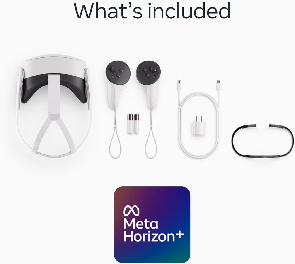 Meta Quest 3S 256GB — Dive into Mixed Reality — Unreal Experiences — All-in-One Headset (Renewed Premium)