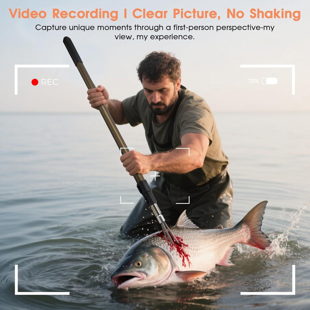 2026 AI Smart Glasses with Camera, 8MP Action Camera & 4K Video Recording Glasses with 3600mAh Charging Case, Photochromic Sunglasses, EIS Stabilization,Bluetooth Glasses for Men Women Cycling Working