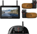 Furrion Vision S+ RV Observation System with 7" Monitor, Left/Right Side Cameras with LED Marker Lights, Sharkfin, Infrared Night Vision, Live Streaming, Wide Viewing Angle - FOS7HTAEN