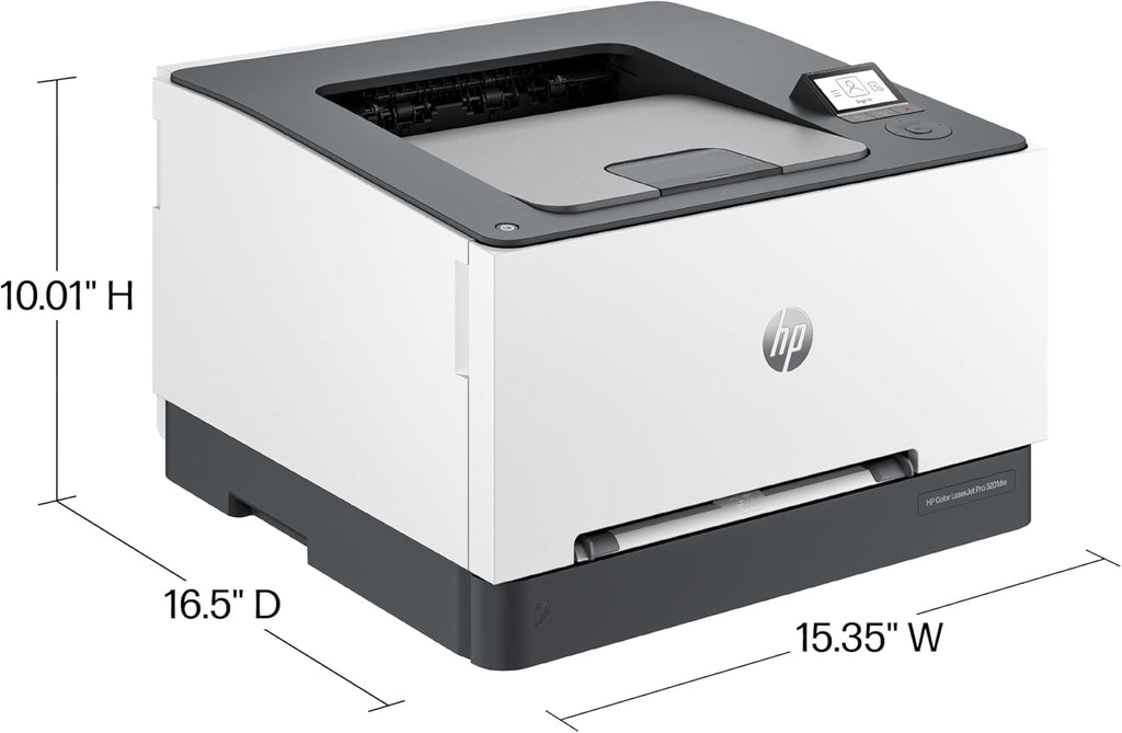HP Color Laserjet Pro 3201dw Wireless Color Laser Printer, Office Printer, Duplex, Best for Office (499Q9F)