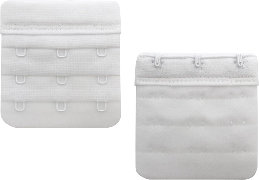 Women's Bra Extenders 2 Hook/3 Hook/4 Hook, Soft and Comfortable Bra Strap Extension