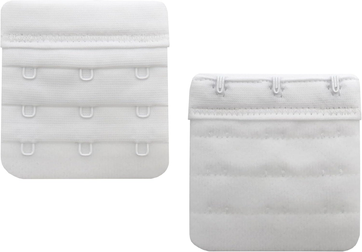 Women's Bra Extenders 2 Hook/3 Hook/4 Hook, Soft and Comfortable Bra Strap Extension