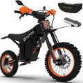 Tuttio Electric Dirt Bike Teens Adults 2000W/3000W 220NM 37MPH Electric Bike 48V 21AH Removable Battery with Hydraulic Brakes (21AH Dirt Bike)