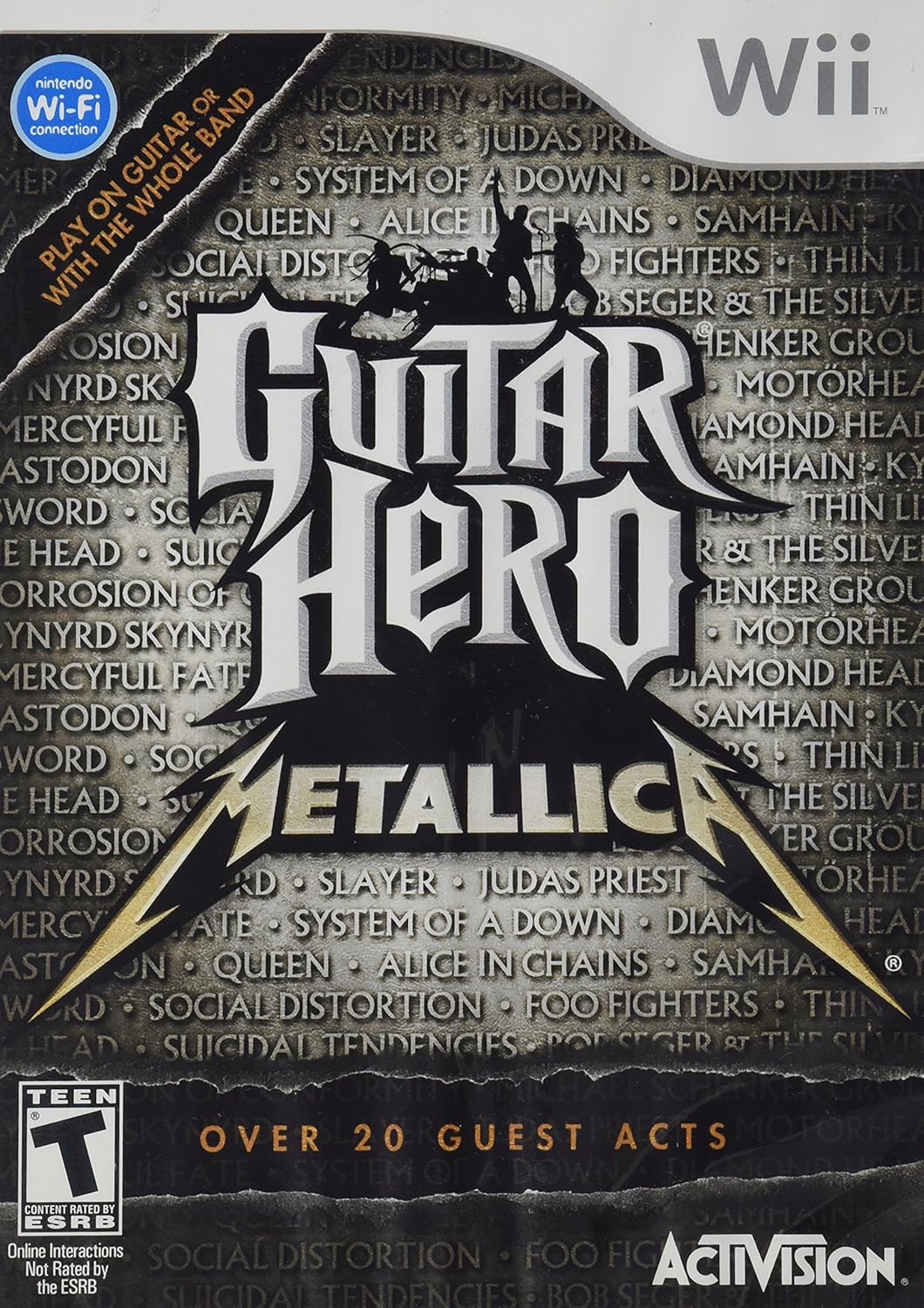 Guitar Hero Metallica - Nintendo Wii
