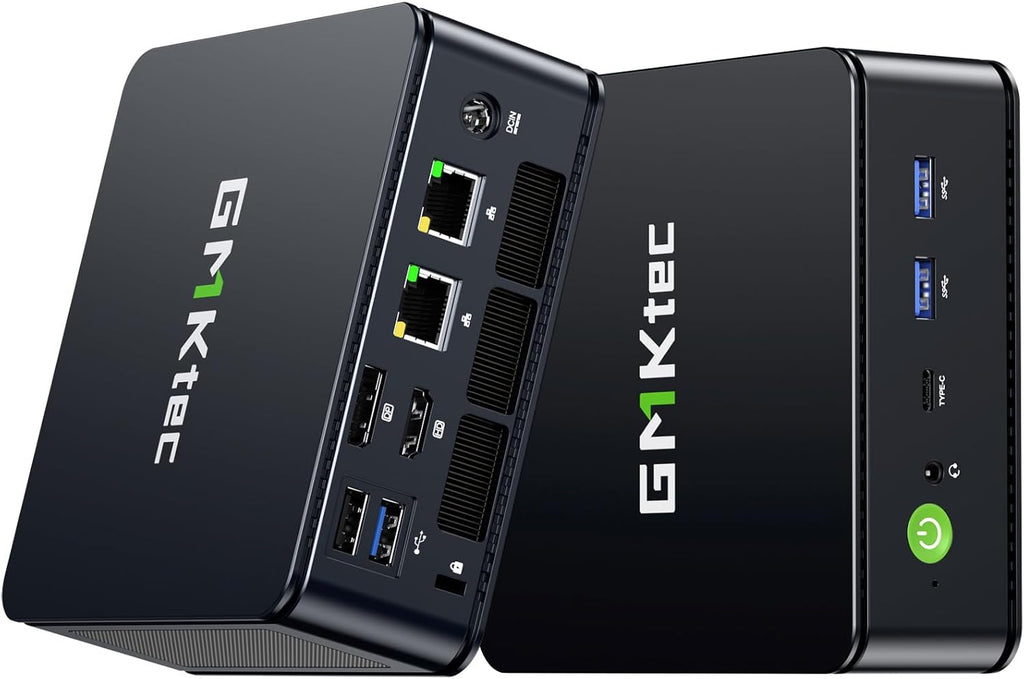 GMKtec M6 Ultra Gaming Mini PC, Ryzen 7640HS, 16GB RAM DDR5 1TB SSD, Dual NIC LAN 2.5GbE Mini Desktop Computers, Triple 4K(Max 8K) Display HDMI+DP+USB4, WiFi 6E, BT 5.2 for Super Gaming Office Home