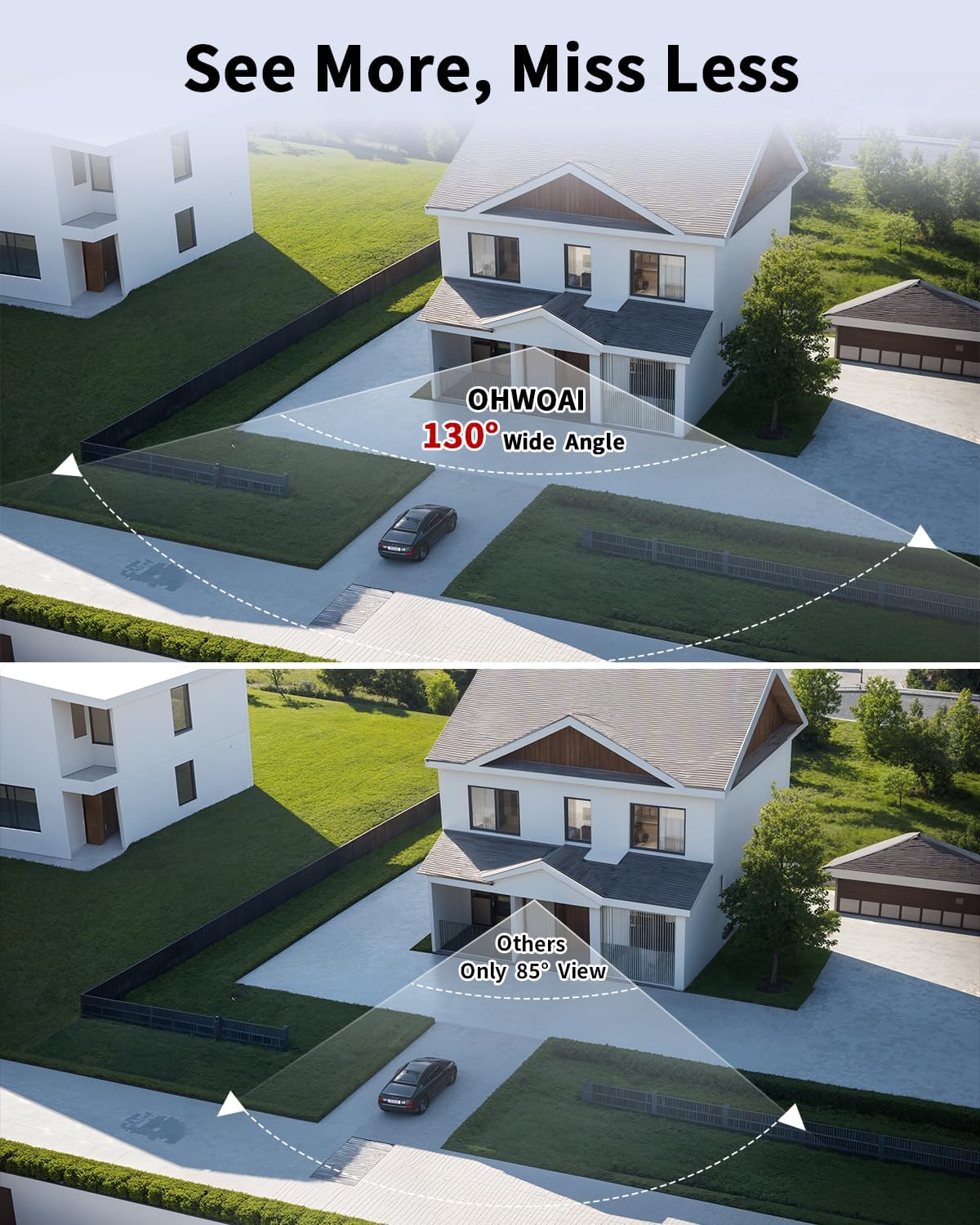 《4K Ultra HD & 100FT IR Night Vision》Wired Outdoor Security Camera System, POE Cameras for Home Security, NVR Video Surveillance Systems with Motion Detection