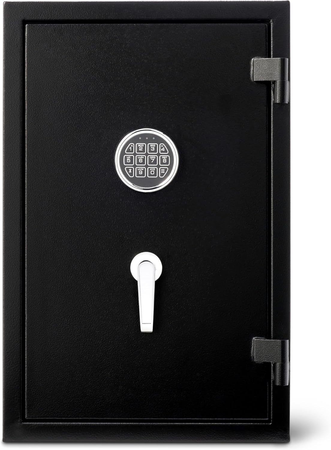 Amazon Basics Fire Resistant Security Safe with Electronic Keypad, Anti-theft Protection for Important Documents and Valuables, 2.1 Cubic Feet, 16.93"W x 13.8"D x 25.98"H, Black