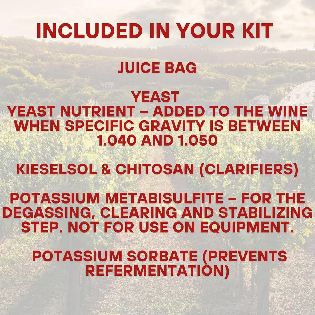 Master Vintner™ Winemaker's Reserve™ Wine Recipe Kit Makes 6 Gallons (Italian Nebbiolo)