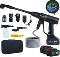 Pressure Wasssher Cordless 1450PSI, Brushless Motor, 2X4000mAh Battery