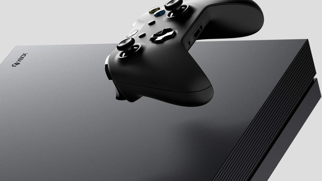 Microsoft Xbox One X 1TB Solid State Drive Gaming Console with Wirless Controller - Native 4K - HDR - Enhanced by Scorpio CPU and Fast SSD - Black (Renewed)