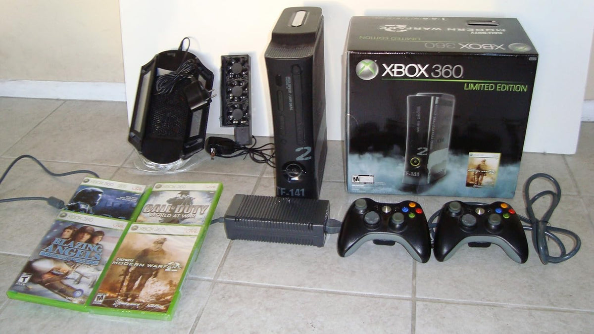 Xbox 360 Modern Warfare 2 Limited Edition Console (Renewed)