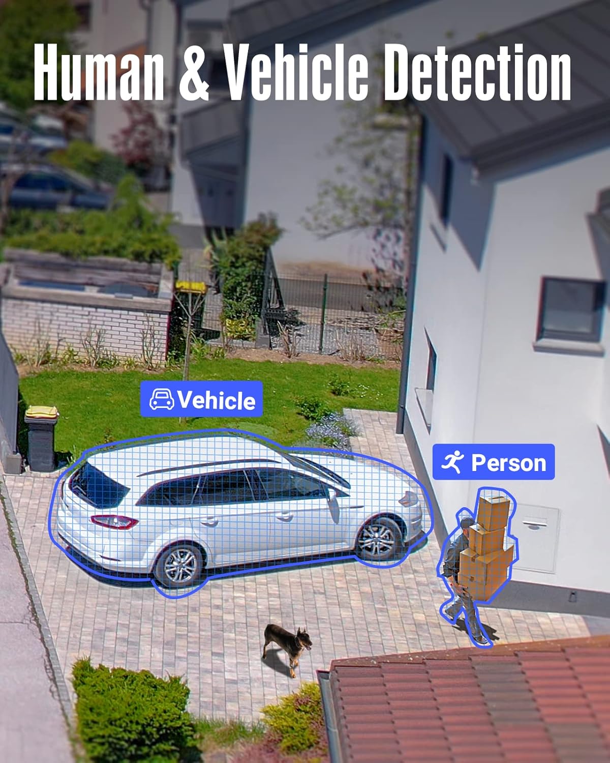 ANNKE 3K Lite 8 Channel Hybrid 5-in-1 Security Digital Video Recorder, H.265+ Surveillance DVR Supports 8CH Analog and 2CH 6MP IP Cameras, Remote Access, AI Human&Vehicle Detection, 1TB Hard Drive