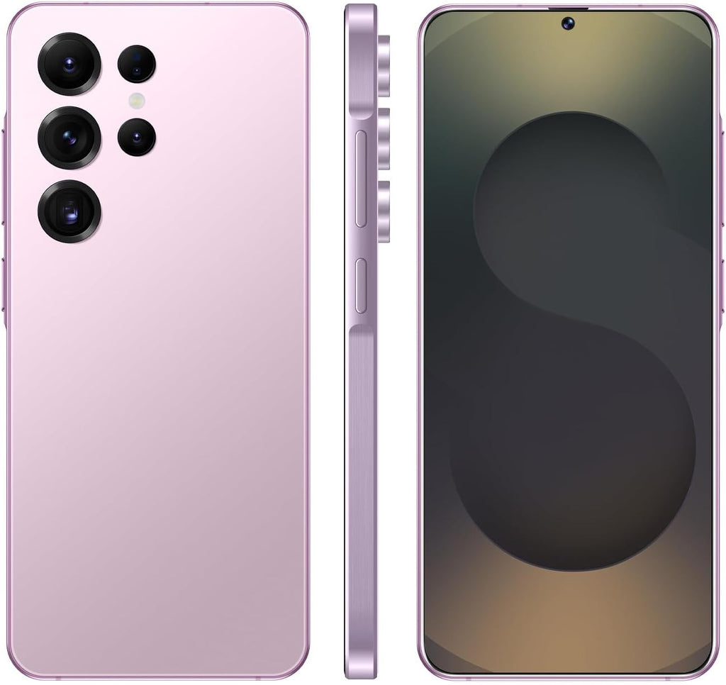 Unlocked Cell Phones,X25 Ultra Unlocked Android Smart Phone,Dual SIM 5G Mobile Phones,8+128GB with 128GB Memory Card,Fast Processor,6800mAh Battery Super Endurance,6.8"HD Display(Sakura Pink)