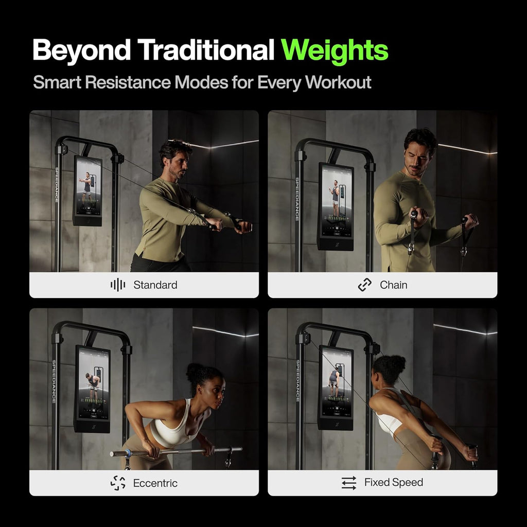 Speediance Smart Home Gym, Multi-Functional Gym Machine for Full Body Strength Training, All-in-one Gym Equipment, Digital Weight System, Workout Station, Squat Rack, Gym Monster 2