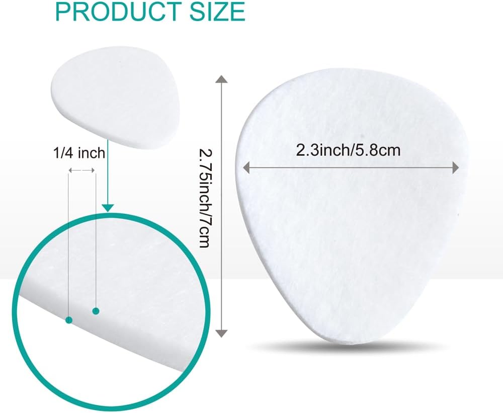 Metatarsal Pads for Women or Men, Self-Adhesive Comfort Ball of Foot Cushions, Felt Pads,White, 10 Pack (10)
