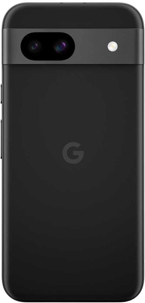 Google Pixel 8a 5G (128GB, 8GB) 6.1", Tensor G3 4nm, Android 14 (US Model Unlocked for Verizon, T-Mobile, AT&T, Global 4G LTE) (Obsidian) (Renewed)