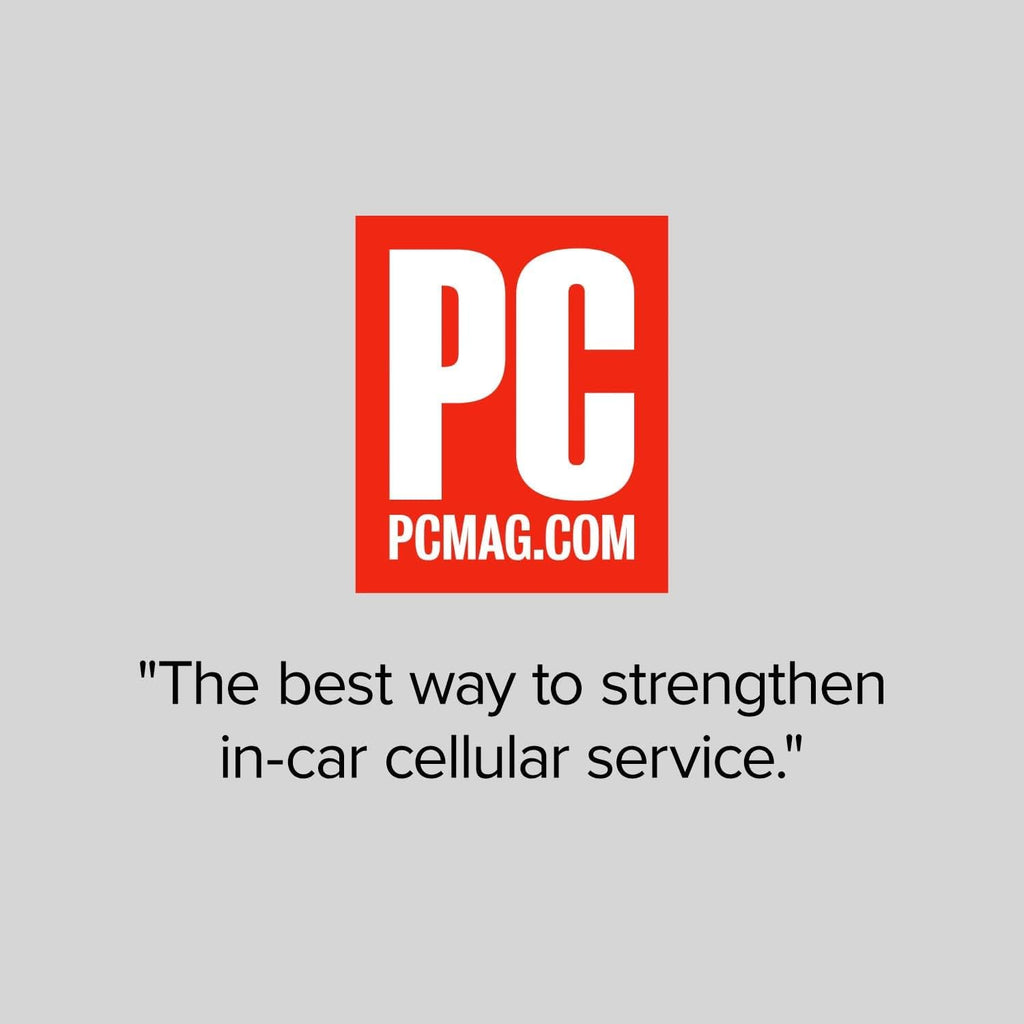 weBoost Drive X - Vehicle Cell Phone Signal Booster | 5G & 4G LTE | Magnetic Roof Antenna | Boosts All U.S. Carriers - Verizon, AT&T, T-Mobile | Made in the U.S. | FCC Approved (model 475021)