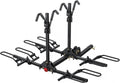 Young 4-Bike Rack Hitch Mount Platform Style Carrier for Cars Trucks SUVs Minivans with 2" Hitch Receiver, 4 Bikes X 40 lbs (160 lbs Total) Load Capacity for 2" Receiver