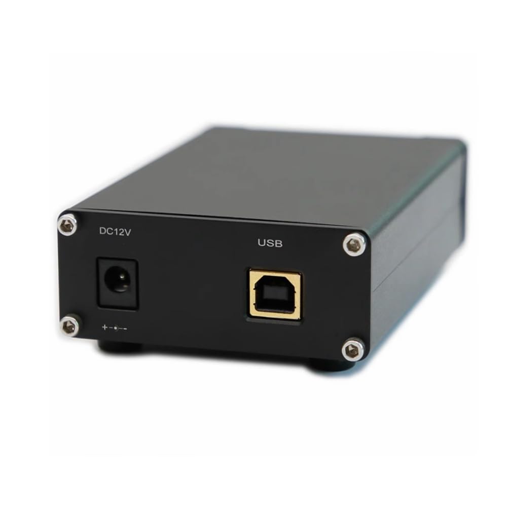 YJ DAC6 XMOS208+ES9038 Digital turntable decoder HIFI Audio Decoder DAC Ear Amplifier USB Support DSD
