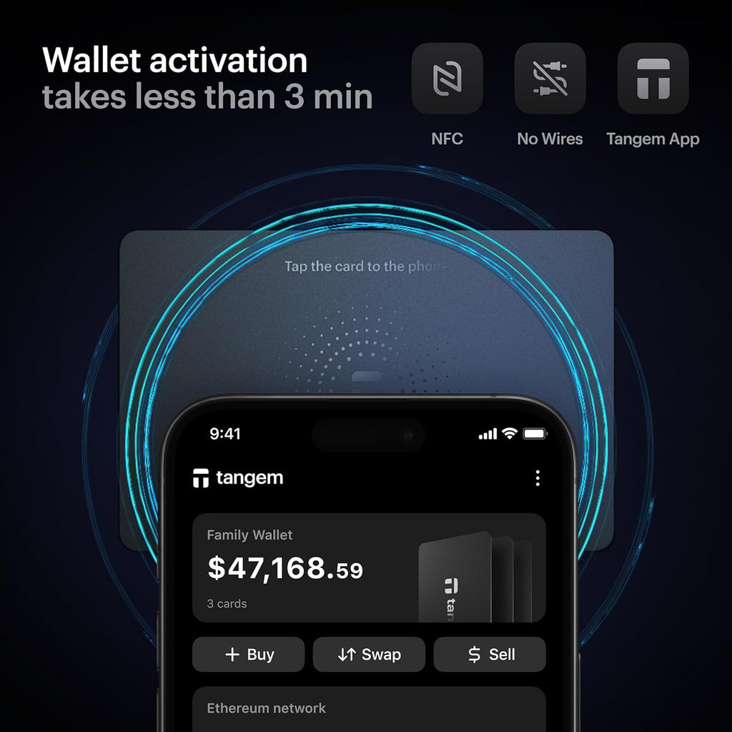 Tangem Ring – The World's First Wearable Wallet | Secure, Stylish, Always with You
