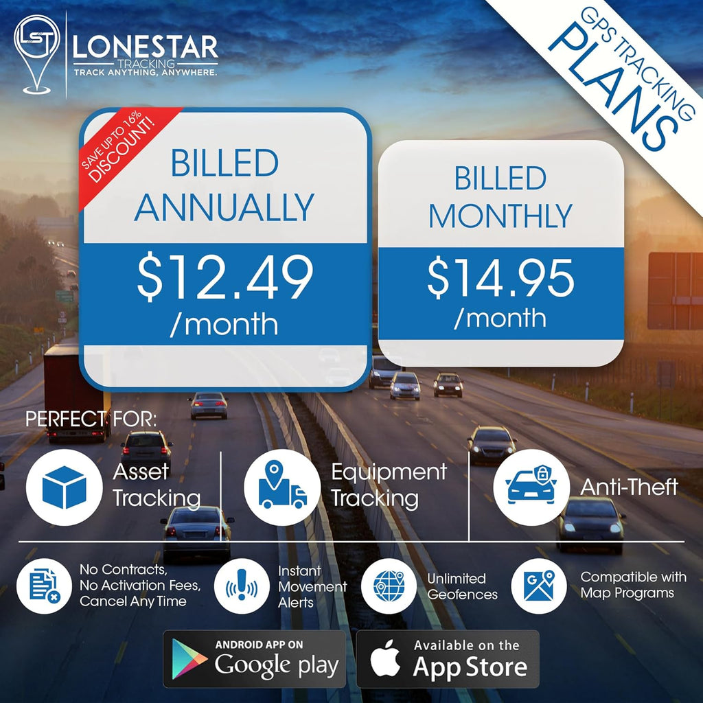 Lonestar Tracking Oyster3 Hidden GPS Tracker – 4G & 5G Waterproof Vehicle & Trailer Tracker – Anti-Theft Car, Long Battery Life, Multi-GNSS Precision, Geofence & Recovery Mode Real-Time Asset Tracking