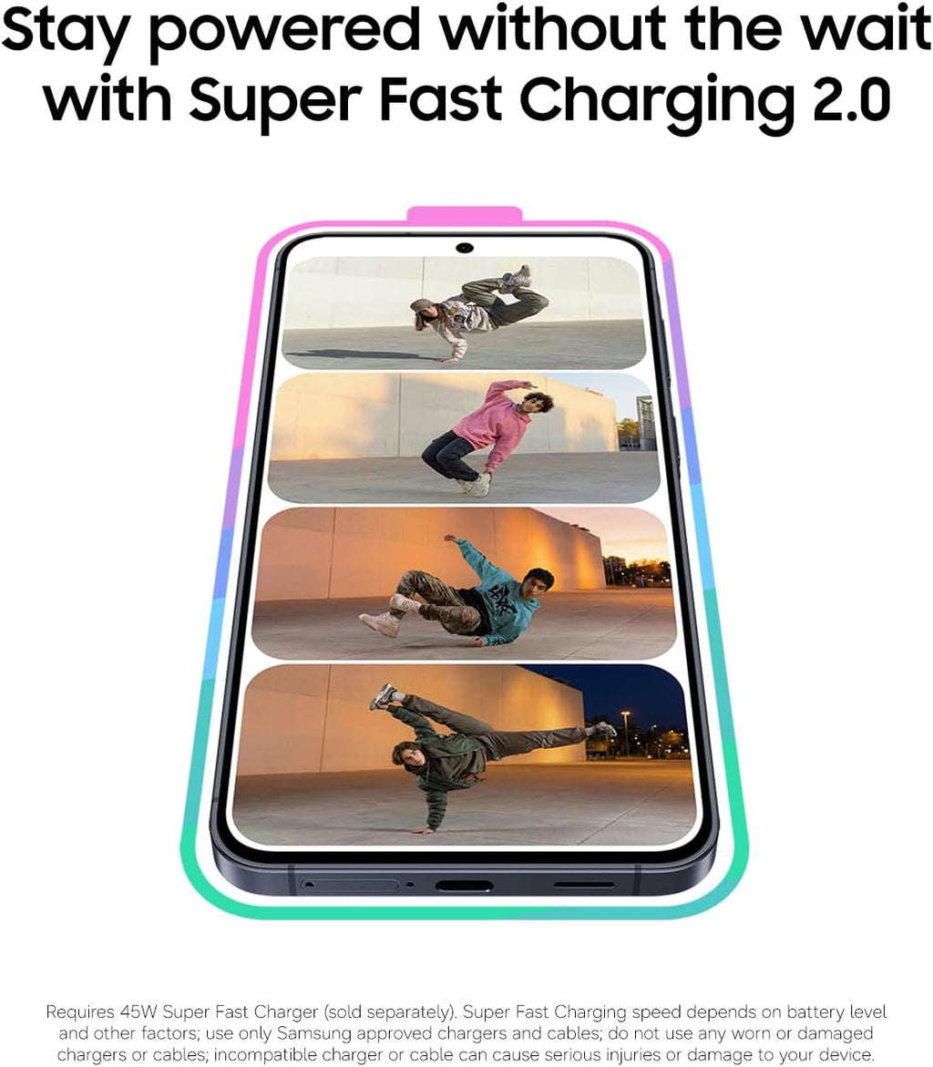 Samsung Galaxy A37 5G (2026), Unlocked Android Smartphone, 256GB, AMOLED Display, Triple Camera, IP68, Slim Phone, 5000mAh Battery, US Version, US 1 Yr Warranty, Awesome White