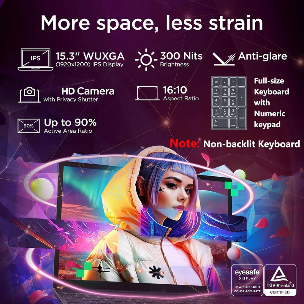 Lenovo Gaming Laptop, 15" WUXGA IPS Display, AMD Ryzen 5 7535HS, 16GB DDR5 RAM, 512GB PCIe SSD, Radeon 660M Graphics, Copilot AI PC, HDMI, Type-C, WiFi 6, Bluetooth 5.3, Luna Grey, Windows 11 Home
