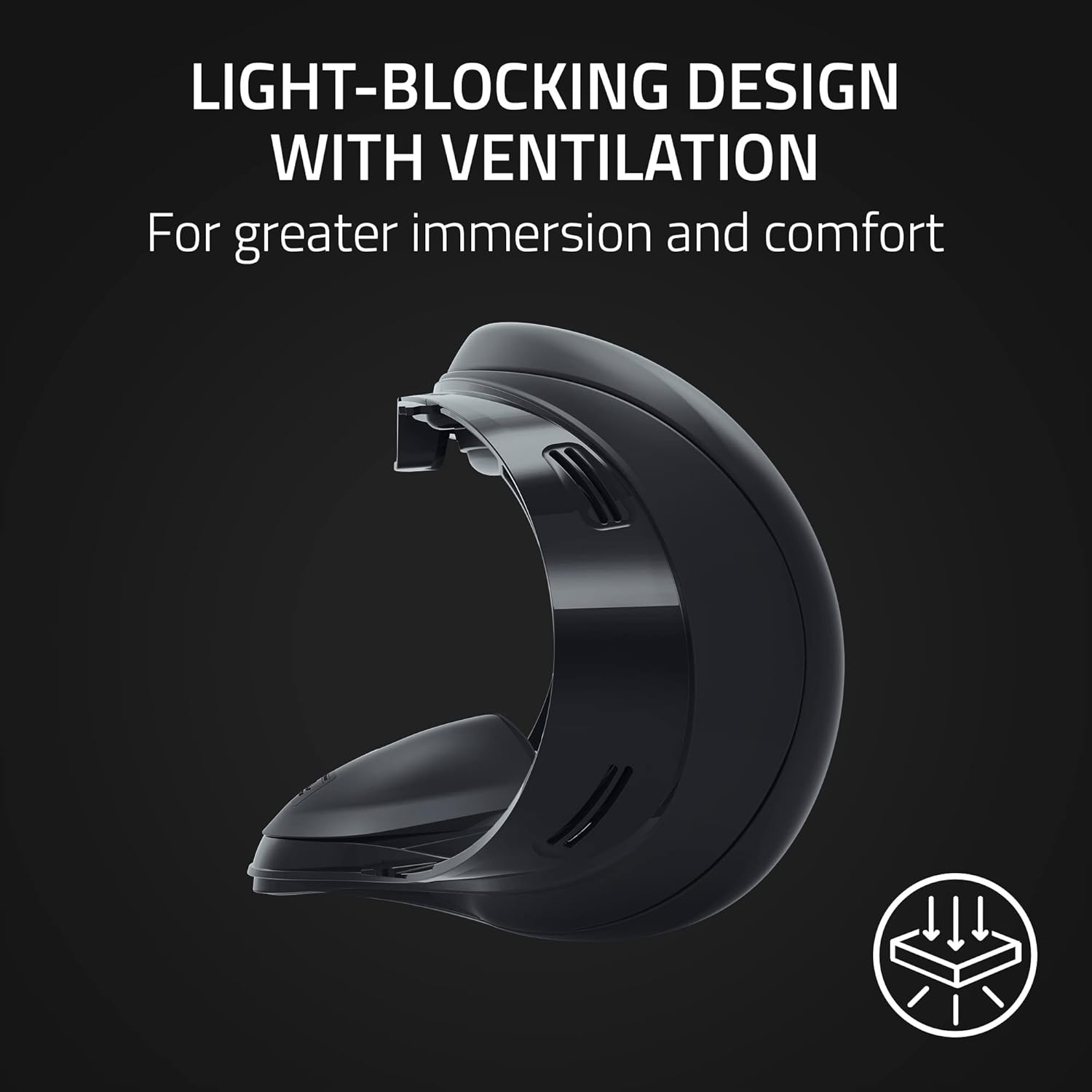 Razer Adjustable VR Head Strap System and VR Facial Interface for Meta Quest 2 Bundle - Designed for All Head Shapes - Soft, Adjustable Straps - Ergonomic Design