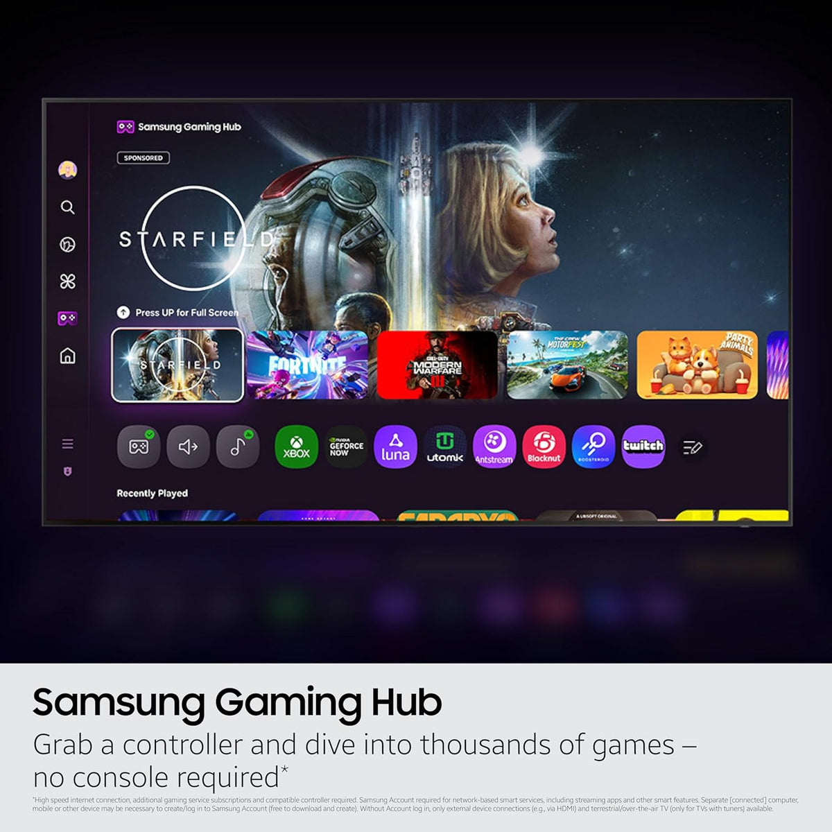 Samsung 55-Inch Class QLED Q8F 4K UHD Smart TV (2025 Model) Q4 AI Processor, 100% Color Volume with Quantum Dot, AirSlim Design, Endless Free Content, Samsung Vision AI, Alexa Built-in