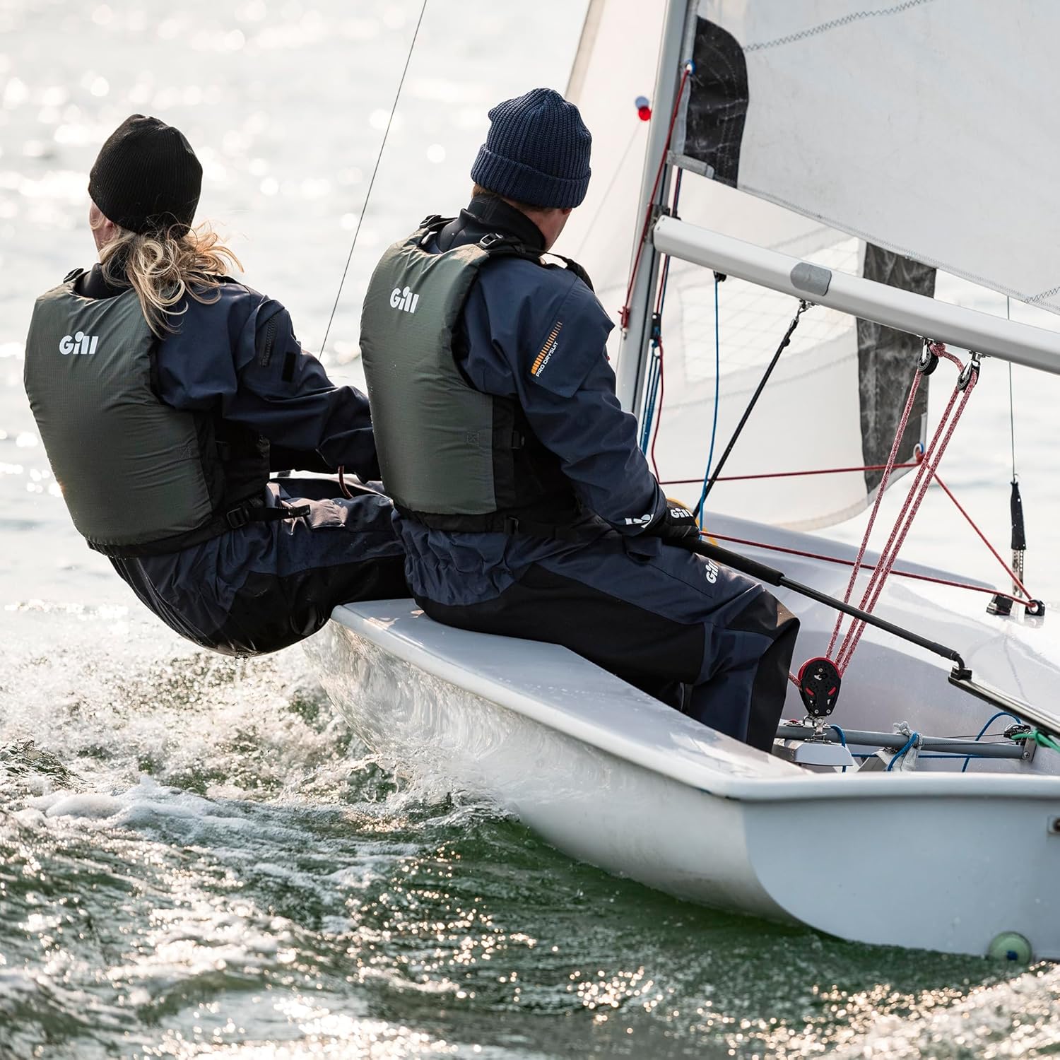 Gill Pro Drysuit - Fully Waterproof, PFAS Free Water Repellent, Windproof, & Highly Breathable