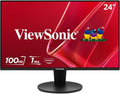 ViewSonic VS2447M 24 Inch 1080p Monitor, 100Hz Refresh Rate for Productive Home and Office Spaces, Eye Care Technology, Thin Bezels, HDMI, and VGA Inputs
