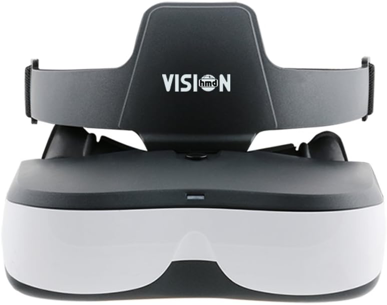 Bigeyes H1 Head Mounted Display - 3D Side-by-Side Video, HD Big Screen, HDMI Interface, Lightweight & Compact. Enjoy Movies Privately for Men, Travel, Camping, Bedtime Film Mode