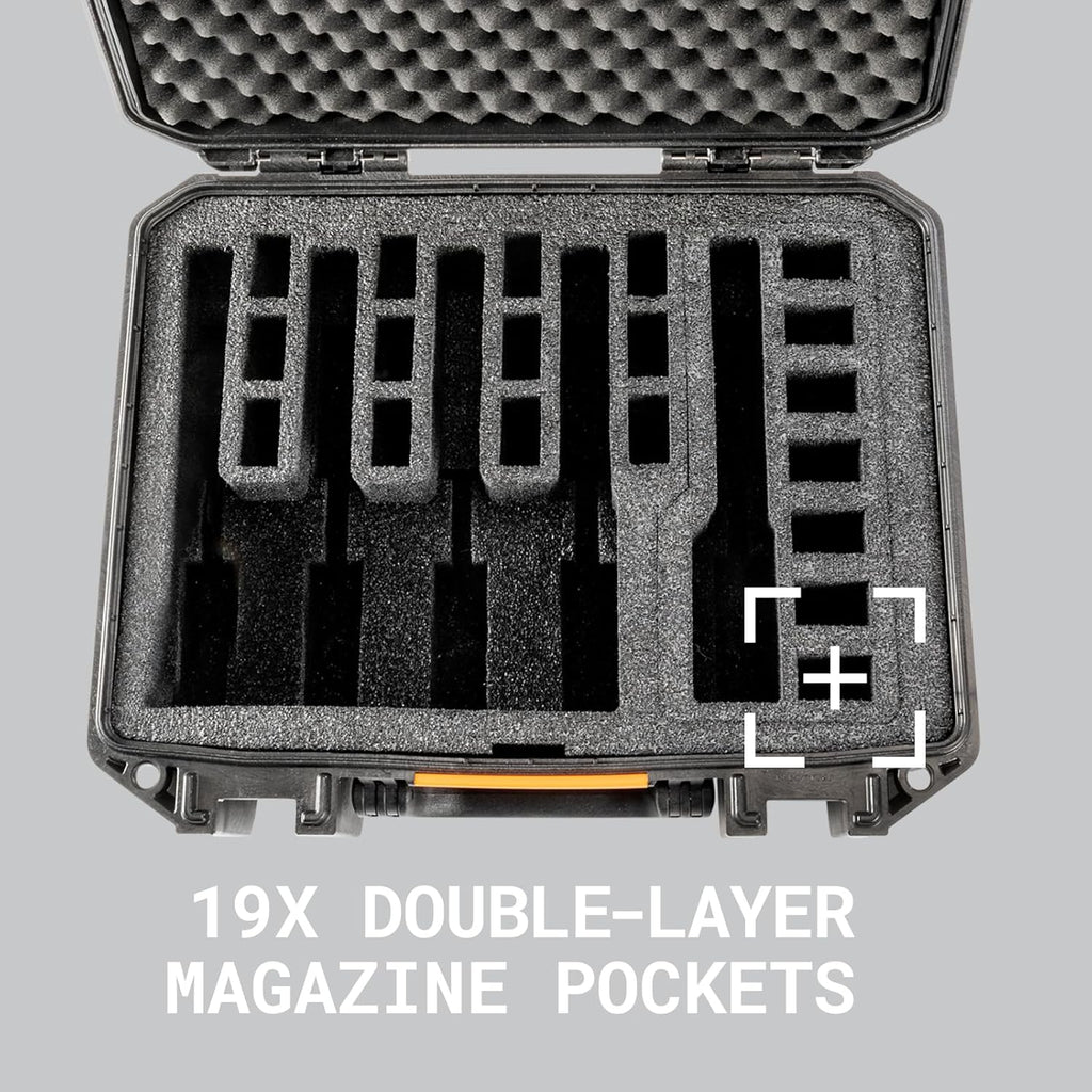 Pelican Vault Multi-Pistol Custom Cut Foam Case (From the Custom Case Center)