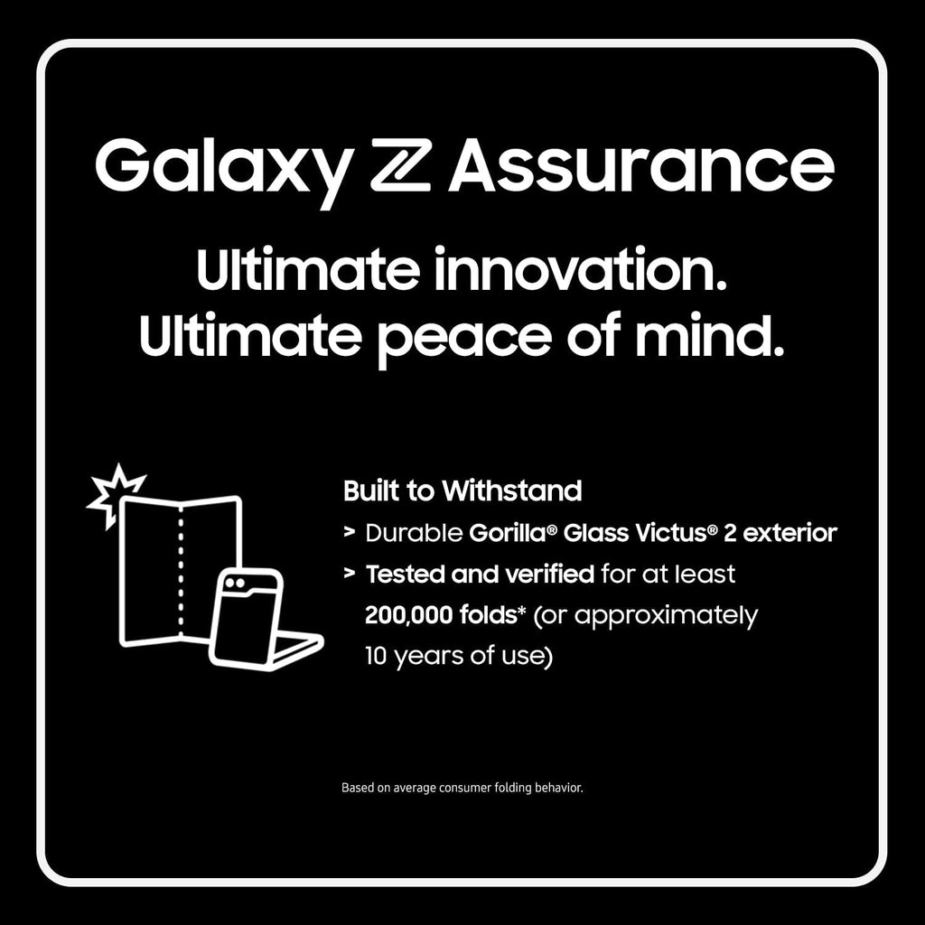 Samsung Galaxy Z Fold 6 AI Cell Phone, 256GB Unlocked Silver Shadow (Renewed)