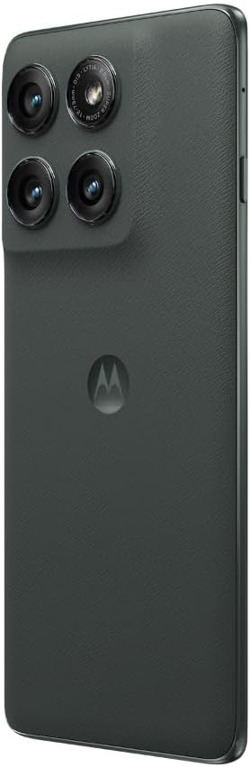 Motorola Edge 2025 5G | 256GB, 8GB | 6.7" FHD+, 50MP Triple 4K Camera | Carrier Unlocked for Verizon, T-Mobile, Metro, Global | XT2519, Pantone Deep Forest (Renewed)