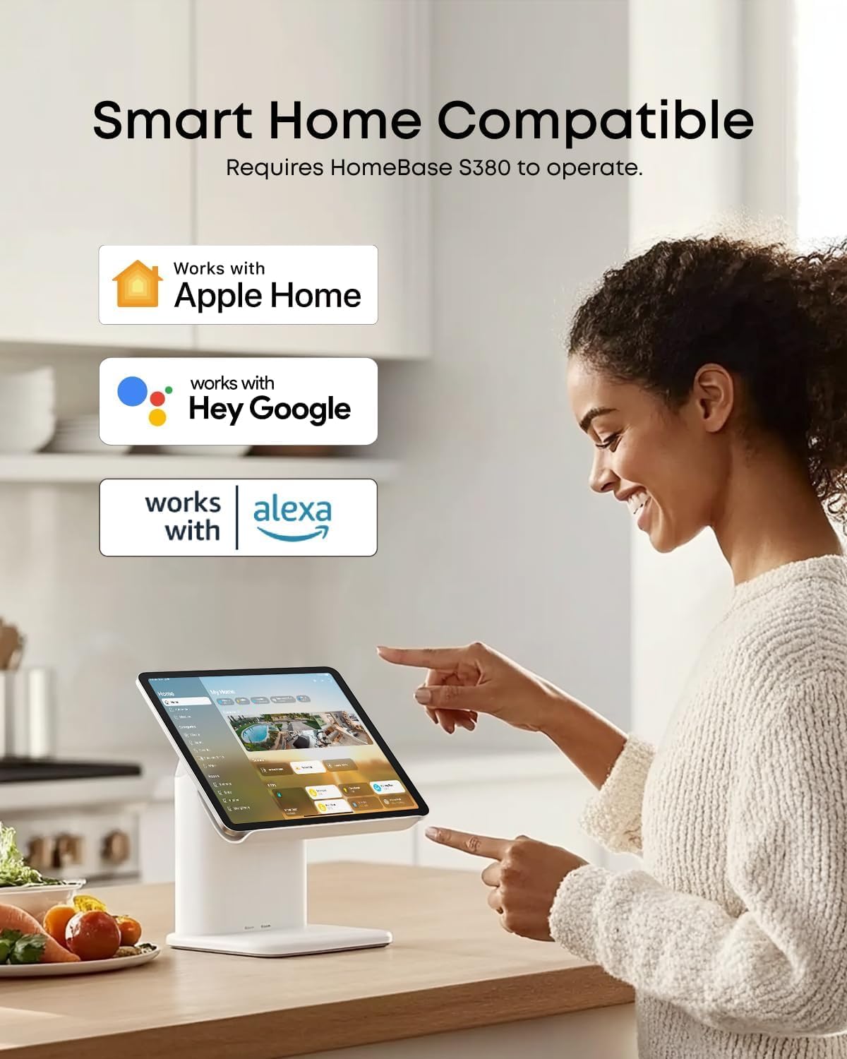 eufy SoloCam E42, 4K Security Camera Wireless Outdoor, Solar Powered, AI Motion Tracking, Strobe Light, Pan & Tilt, Facial Recognition, Up to 16 TB, Smart Home Compatible