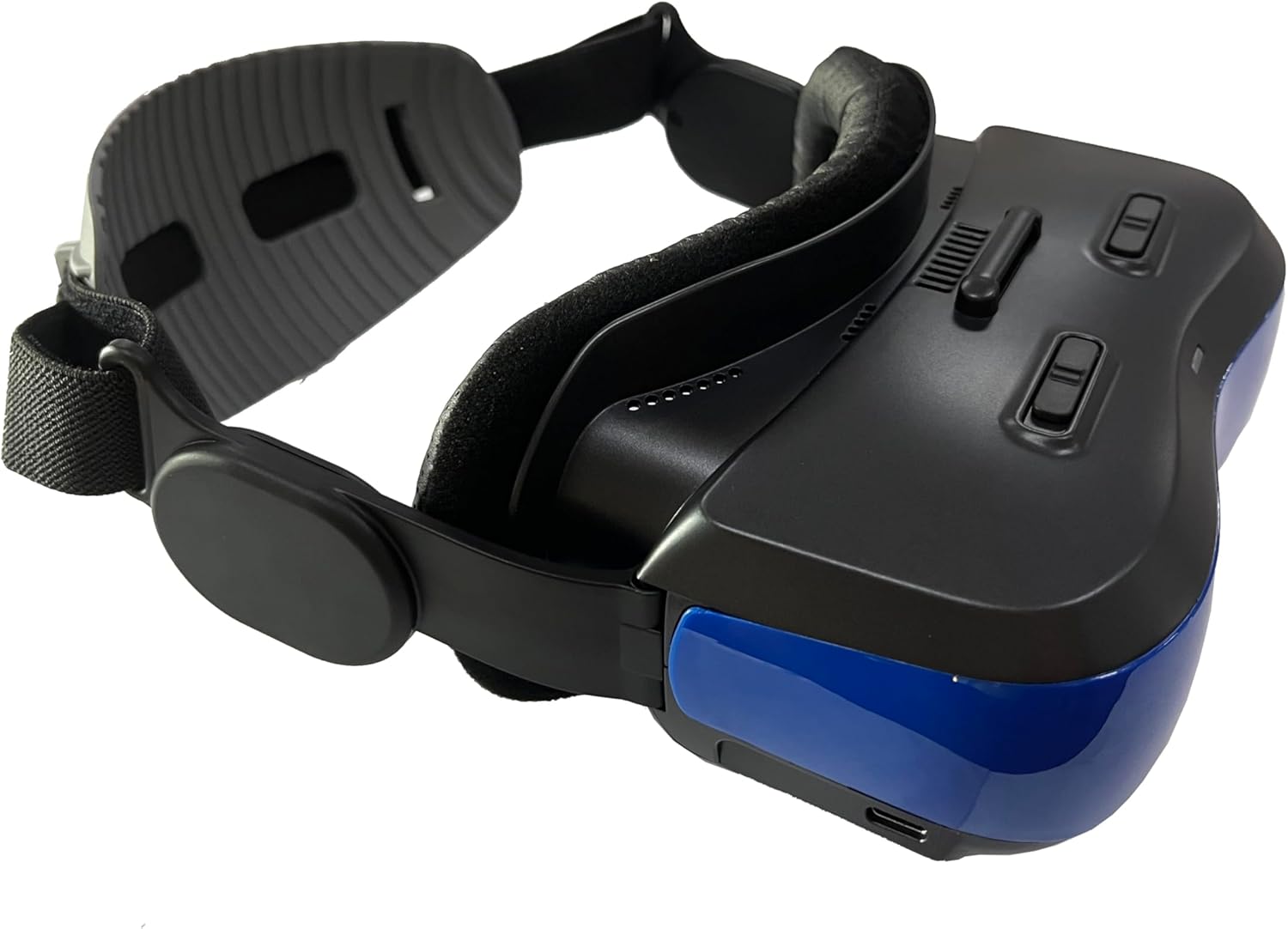 Immersive Video Glasses with Dual Speakers. USB-C Input, Easy Connect to i-Phone 15/16/17,Plug and Play, no Need APP, Lightweight Headset,Monitor,Head-Mounted Display (Bigeyes H5 Pro USB-C)
