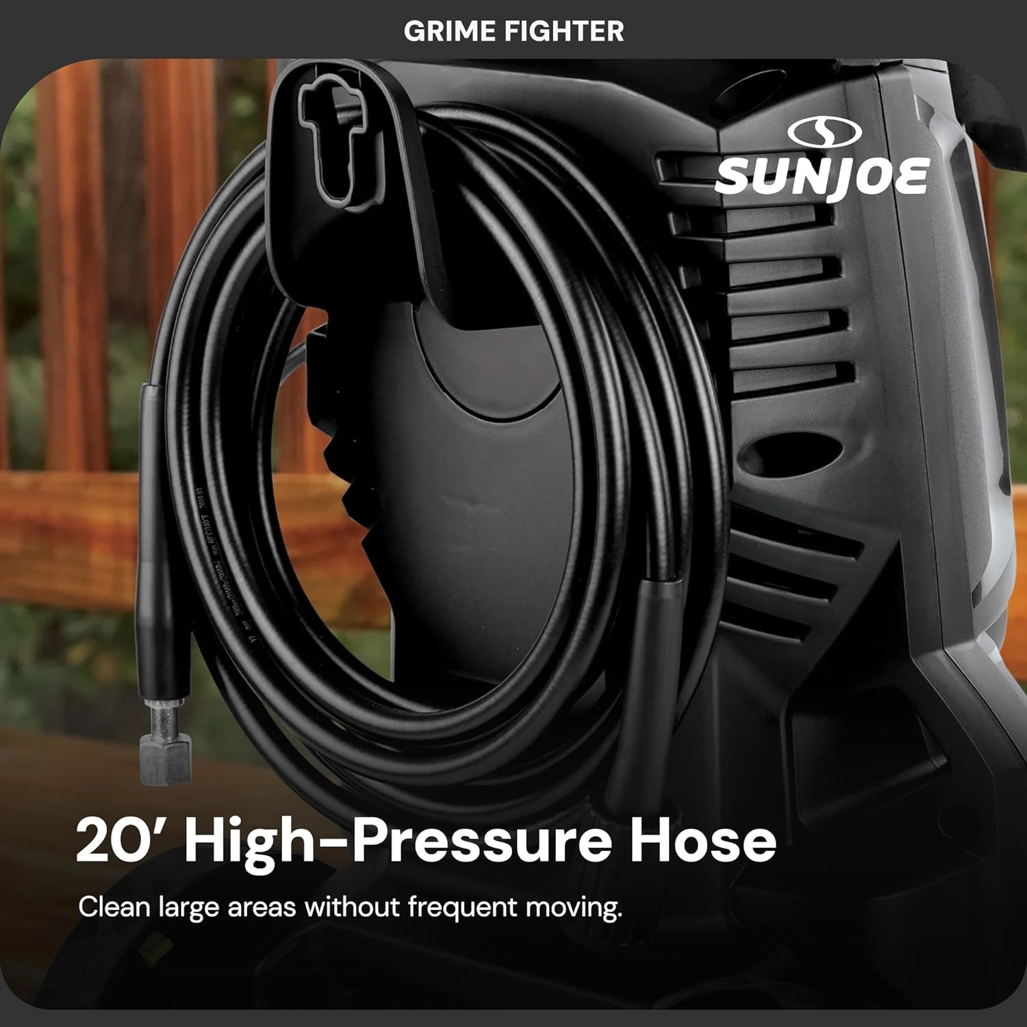 Sun Joe Electric Pressure Power Washer w/ Foam Cannon & Extension Wand, 1600 PSI (PWMA Certified), 1.1 GPM, 13-Amp Motor - Heavy-Duty Cleaning Machine for Patios, Decks, Sidewalks & Cars, SPX2680-MAX