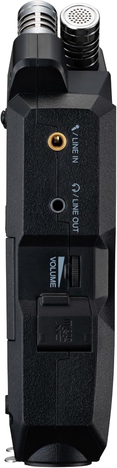 Zoom H4essential 4-Track 32-Bit Float Portable Audio Recorder Bundle with Zoom APH-4e Accessory Pack with Hairy Windscreen, Padded Shell Case, AC Adapter, & USB C-Cable