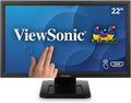 ViewSonic TD2211 22 Inch 1080p Touch Screen Monitor, Single-Point Resistive Touch for Industrial and Commercial Use, Durable 3H Hardness Screen, 100x100 mm VESA Compatible, HDMI, VGA, DVI, USB Hub