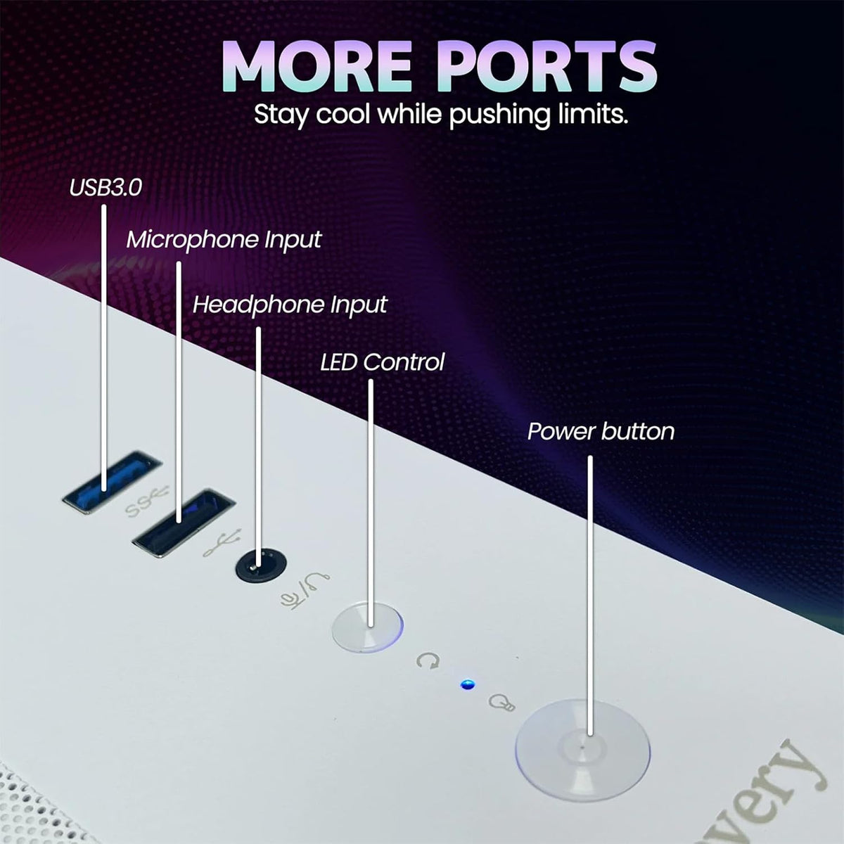 suevery Desktop Computers,16G RAM,512GB NVMe SSD,Core i5-12400F,RTX 3050 6G,Prebuilt Gaming PC,Tower Computer Gamer White WiFi 6 Home