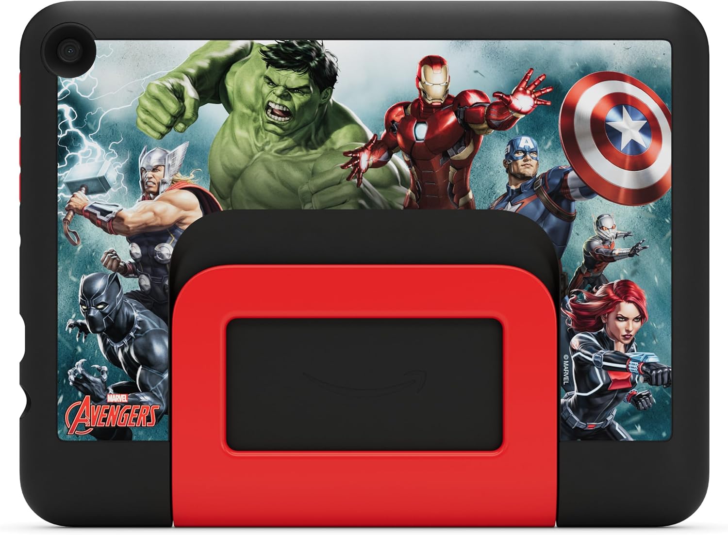 Amazon Fire HD 8 Kids Pro tablet (newest model), ages 6-12. Bright 8" HD screen, includes ad-free content, parental controls, 13-hr battery, slim case for older kids, 32GB, Marvel Avengers