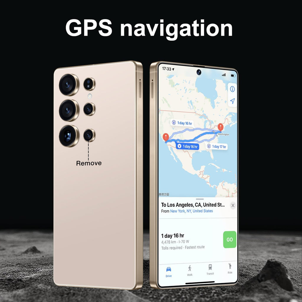 BXV I25 Ultra 16+512GB Smartphone - 7000mAh Battery, 6.99-inch Display, Built-in Pen, Android 14, Snapdragon 8 Gen3, 68MP+108MP Camera Outperform Competitors in Speed & Power (Desert Titanium)