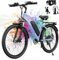 Electric Bike for Adults, 1000W Peak Motor, 22 MPH Commuter E-Bike, 48V Removable Battery, 50 Miles Range, 7-Speed Electric Bicycle, Includes Pump, Phone Mount & Lock
