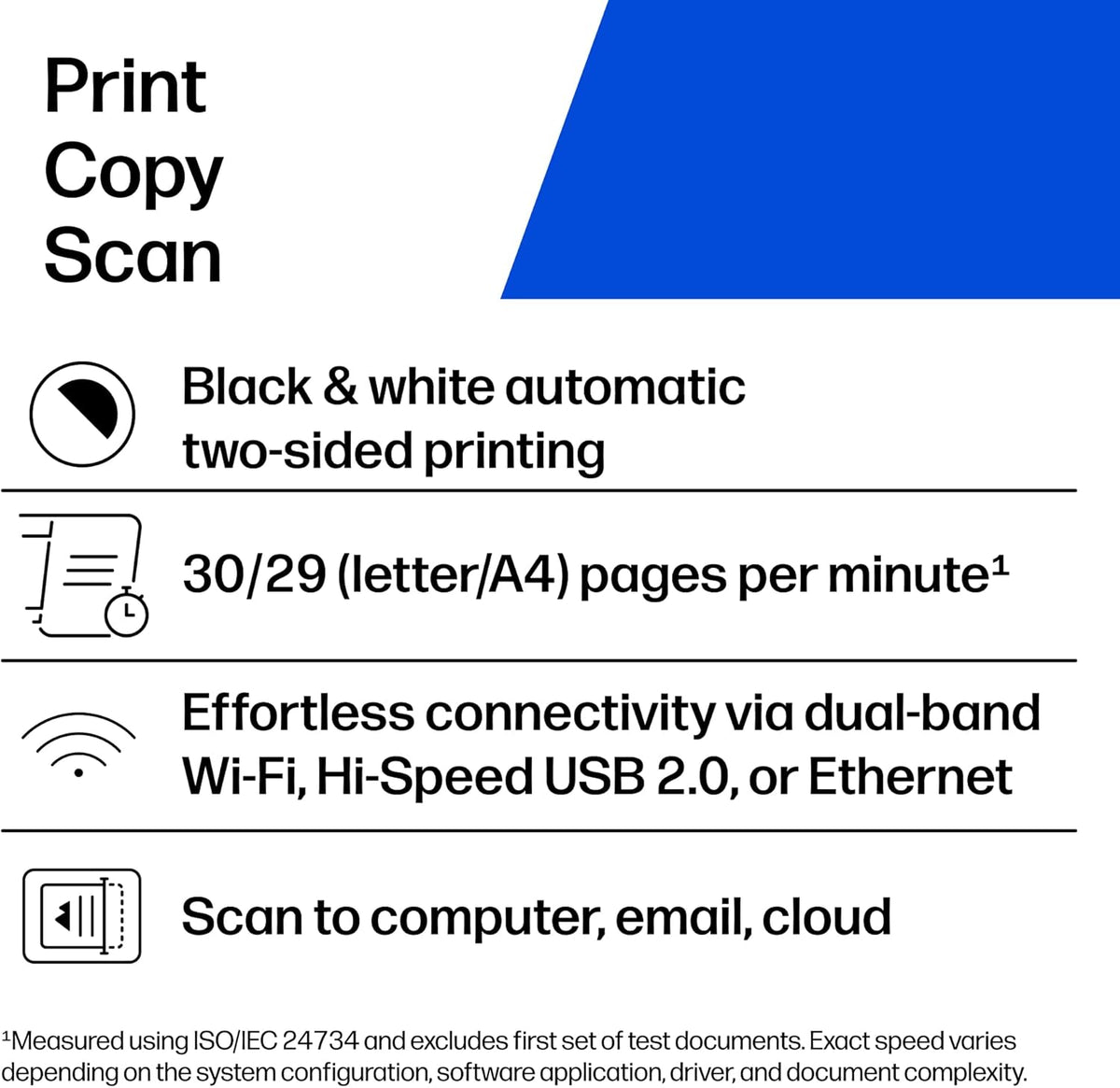 HP LaserJet MFP M234dw Wireless Printer, Print, scan, Copy, Fast speeds, Easy Setup, Mobile Printing, Best-for-Small Teams, Instant Ink Eligible