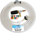 X-Jet M5#13 Kit | 4-4.5 GPM | Adjustable Long-Range External Injection Variable Pressure Washing Nozzle | Perfect for Washing Residential & Commercial Properties from the Ground | W/ 2000 to 4500 PSI