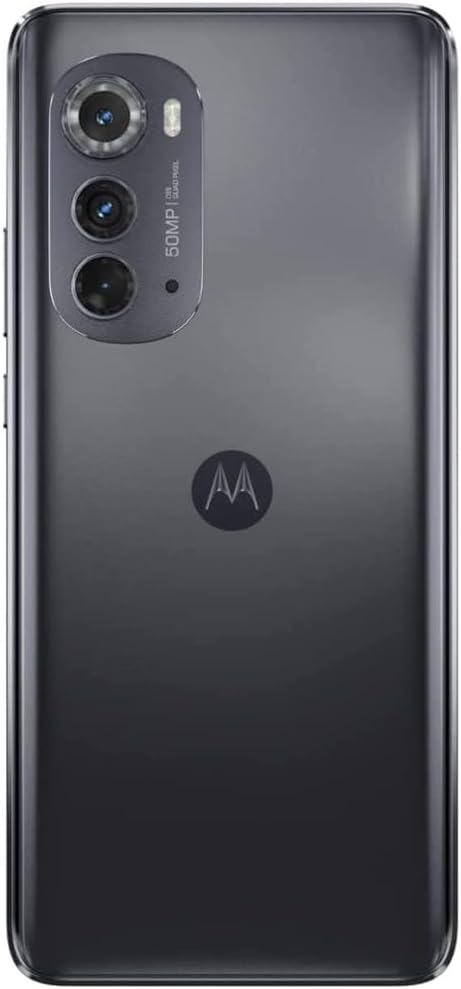 Motorola Moto Edge | 2022 | 2-Day Battery | US Version | 6/128GB | 50MP Camera | Mineral Gray (Unlocked) (Renewed) | Renewed