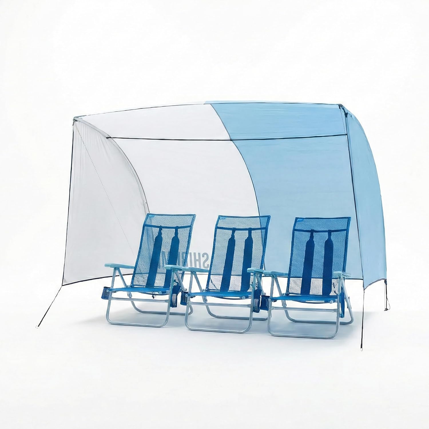 SHIBUMI SHADE Park Vista | Lightweight Freestanding Canopy for 1-4 People | 5 lbs, Fast 2-Minute Setup | Ideal for Sidelines, Parks, and Playgrounds