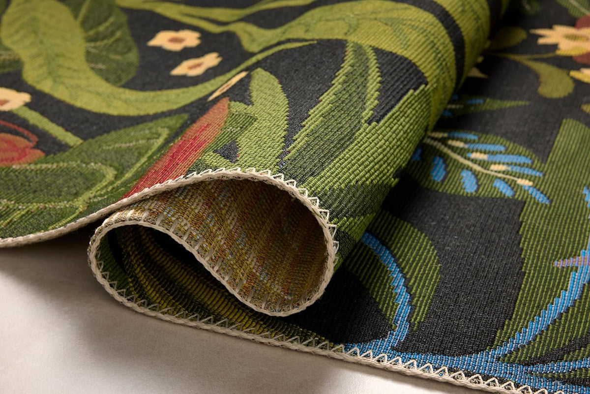 Loloi Botanical Collection BOT-06 Onyx/Multi 6'-7" x 9'-4" Indoor/Outdoor Area Rug